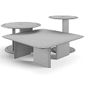 Modern Assorted Tables Featuring Round Square Shapes Marble Tops Black Wooden Frames