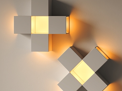 Modern wall lamp 3d model