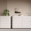 Minimale Style Cabinet Whole Cabinet Sideboard Cabinet Balcony Cabinet Locker Entrance Cabinet 3d model