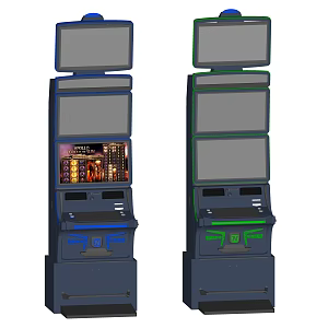 Modern Game Playground Game Machine Arcade Game Machine 3d model