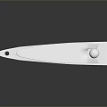 Silver Stainless Steel Kitchen Tongs Food Serving Household Tool With Durable Design