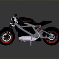 Motorcycle two-wheeled motorcycle off-road motorcycle road race motorcycle motor vehicle transport 3d model