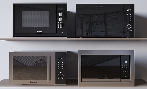 Microwave Smart Appliances 3d model