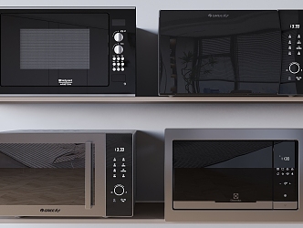 Microwave Smart Appliances 3d model