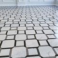 Marble Parquet Floor 3d model