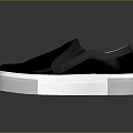 Cloth Shoes Flat Shoes Canvas Shoes Old Cloth Shoes Dad Shoes Casual Running Shoes Beans Loafers 3d model