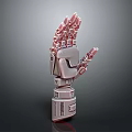 Modern Robot Arm Robot Arm Mechanical Arm Robot Arm Robot Head 3d model