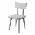 Modern children's chair 3d model