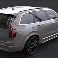 Silver Modern SUV Car With Sleek Exterior Black Alloy Wheels And Front Grille Design