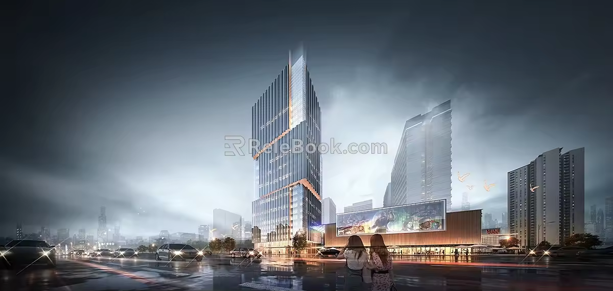 Office Building 3d model