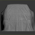 Durable White Protective Car Cover For Vehicle Protection And Dust Prevention