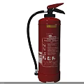 Red Fire Extinguisher As Essential Fire Safety Equipment For Emergency Use 3d model