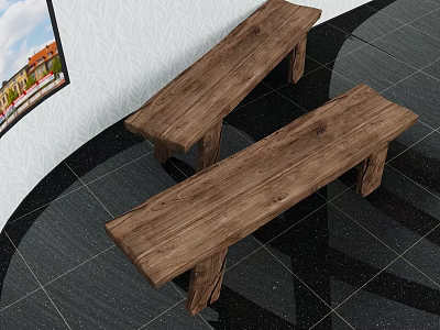 Bench 3d model