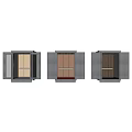 Modern Elevator Car Combination Elevator Button Control Panel Creative Glass Elevator Control Floor Panel 3d model