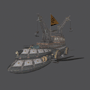 Modern Warship 3d model