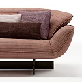 Modern double sofa 3d model