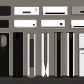 Various Air Conditioners And Fans With Wall Mounted Standing Designs And Styles