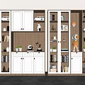 Nordic Bookcase 3d model
