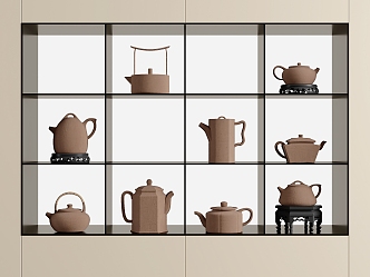 Quiet wind teapot 3d model