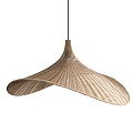 Bamboo chandelier art chandelier 3d model