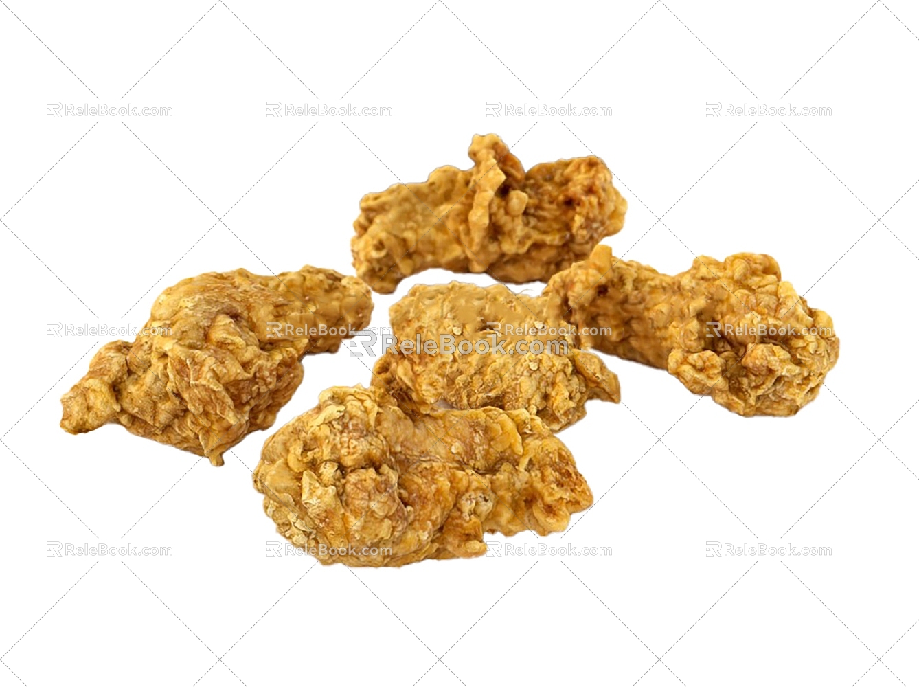 Fried Chicken Chicken KFC 3d model