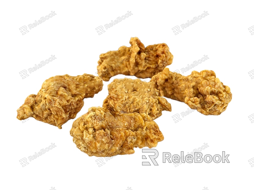 Fried Chicken Chicken KFC model