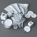 Hot Drinks With Foam Marshmallows Orange Slices Spices Pine Cones And Gift Boxes