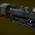 Industrial LOFT Train Cartoon Train 3d model