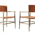 Modern Dining Chairs For Interior Design With Upholstered Seats Wooden Metal Legs