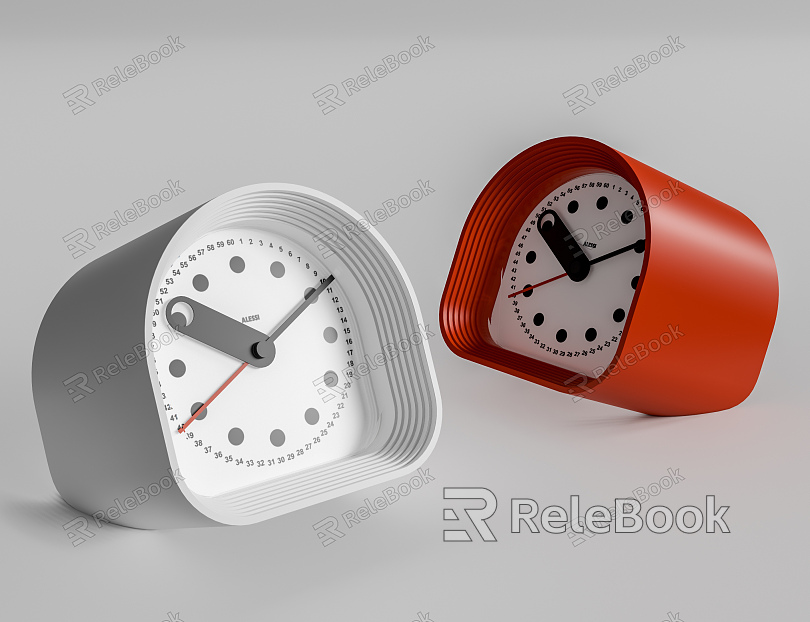 Modern alarm clock alarm clock ornaments model