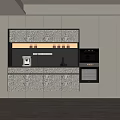 Modern Wine Cabinet With Glass Doors And LED Lighting For Home Storage