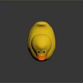 Soft Yellow Rubber Duck Bath Toy For Kids Bathroom Daily Use