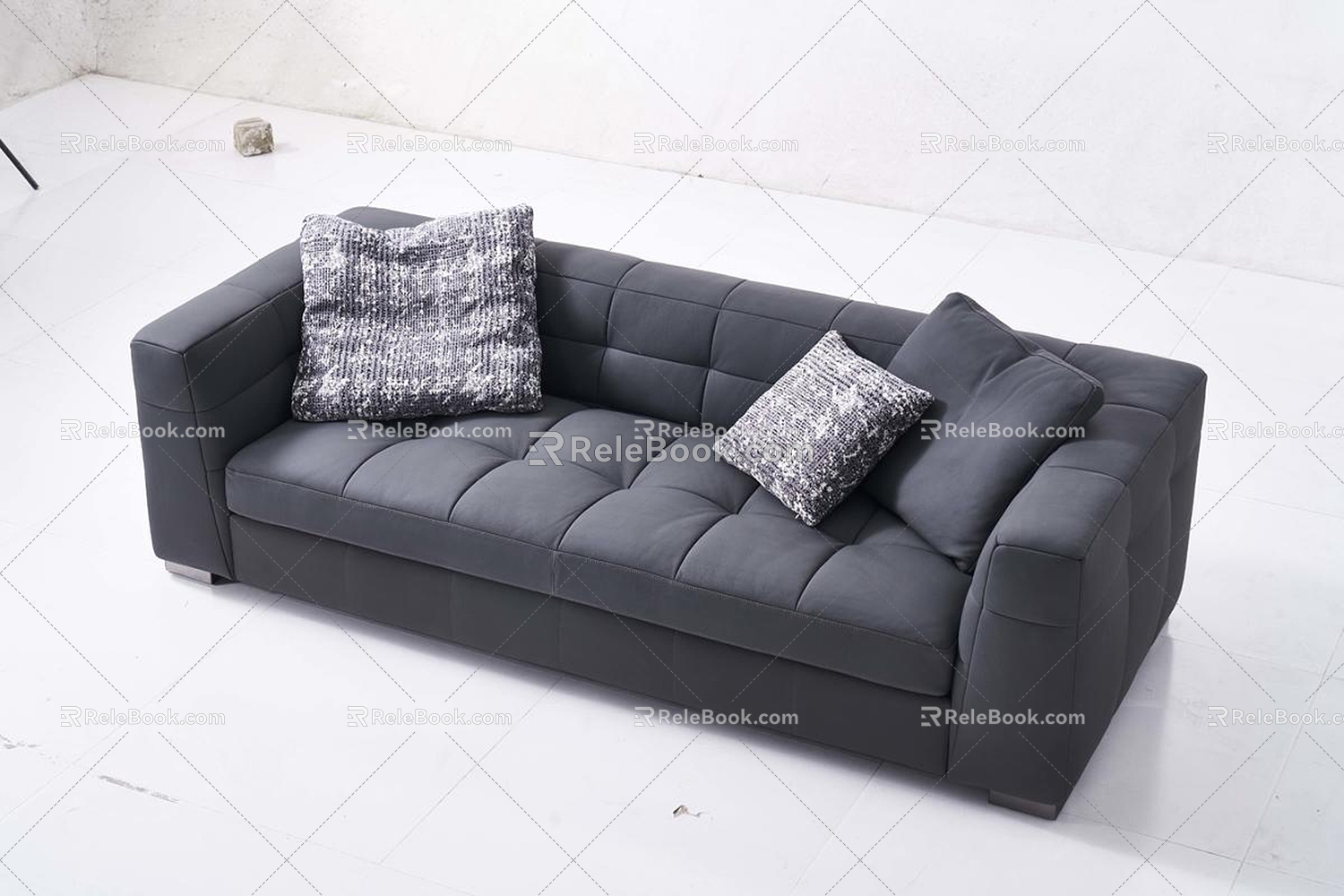 Three-seat sofa combination model