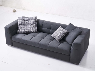 Three-seat sofa combination 3d model