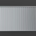 Stylish Silver Venetian Blinds With Vertical Slats For Modern Home Windows