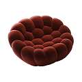 Modern Cream Style Multi-Person Sofa Curved Sofa Bubble Sofa Three-Person Sofa Single-Person Sofa 3d model
