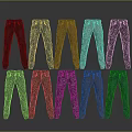 Fashionable Pants in Multiple Colors and Various Styles for Casual Daily Wear