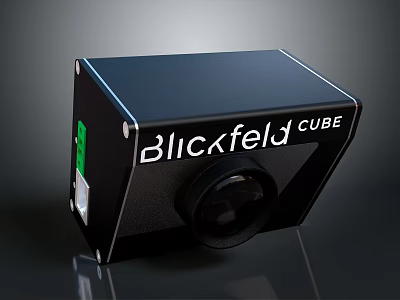 Blickfeld CUBE High Performance LiDAR Sensor For Autonomous Industrial Applications 3d model