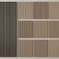 Modern Wooden Wall Panels With Various Textured Designs And Color Options