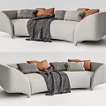 Modern Multiplayer Sofa 3d model