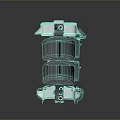 High Precision Metal Weapon Mechanical Components With Sleek Reflective Surface Design