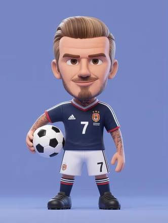 Beckham 3d model