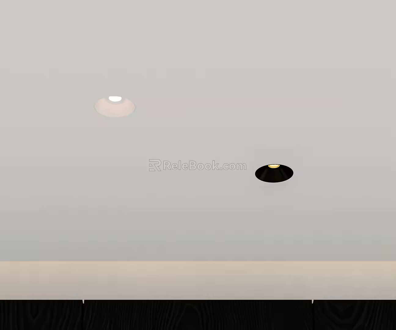 Minimalist Downlight Borderless Downlight Borderless Spotlight Main Light Embedded Downlight 3d model