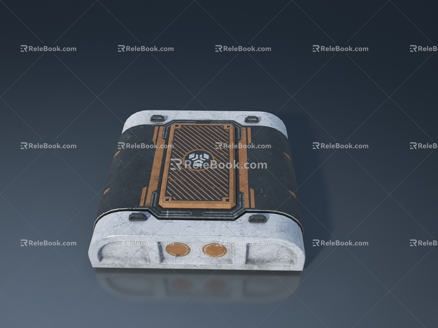 Isolation plate of drilling equipment storage box 3d model