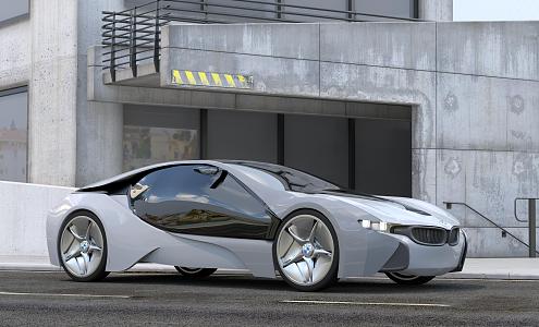 Concept BMW car 3d model