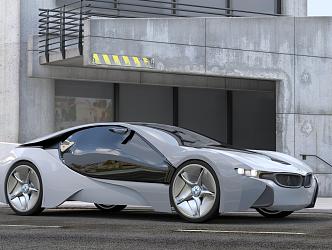 Concept BMW car 3d model