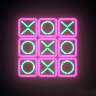 Modern Neon Lights 3d model