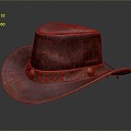 Cowboy Hat Fashion Cowboy Hat Western Cowboy Hat Men's Cowboy Hat Sun Hat American Cowboy Hat 3d model