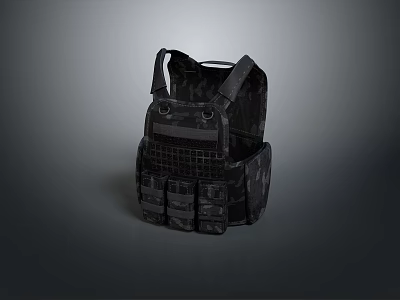 Special Forces Clothing Bulletproof Vest Bulletproof Helmet Special Forces Clothing Special Forces Equipment 3d model