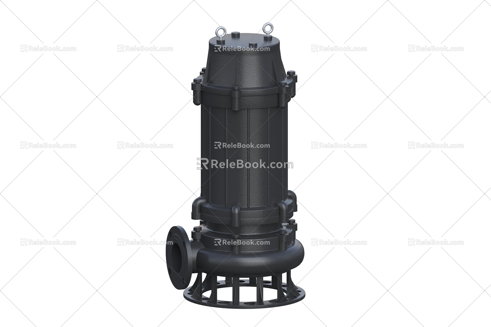 Water pump submersible pump industrial machinery and equipment self-priming pump pumping pump centrifugal pump industrial water pump 3d model